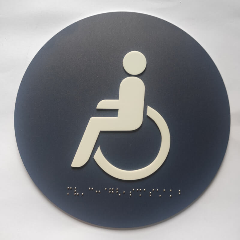 Accessible braille signage for public spaces Braille Sign Supplies