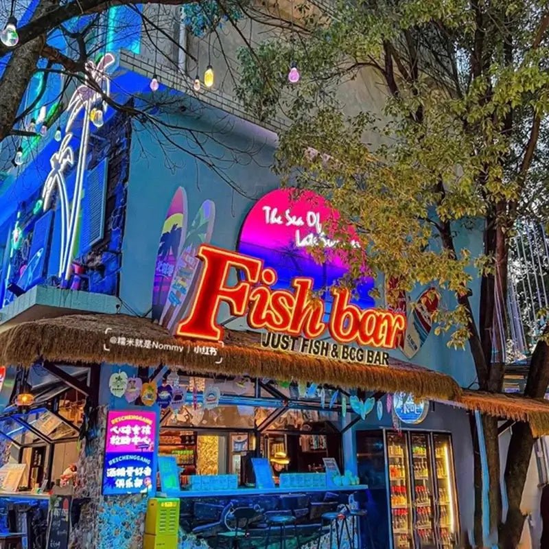 Custom 3D marquee neon letters for photo backdrops