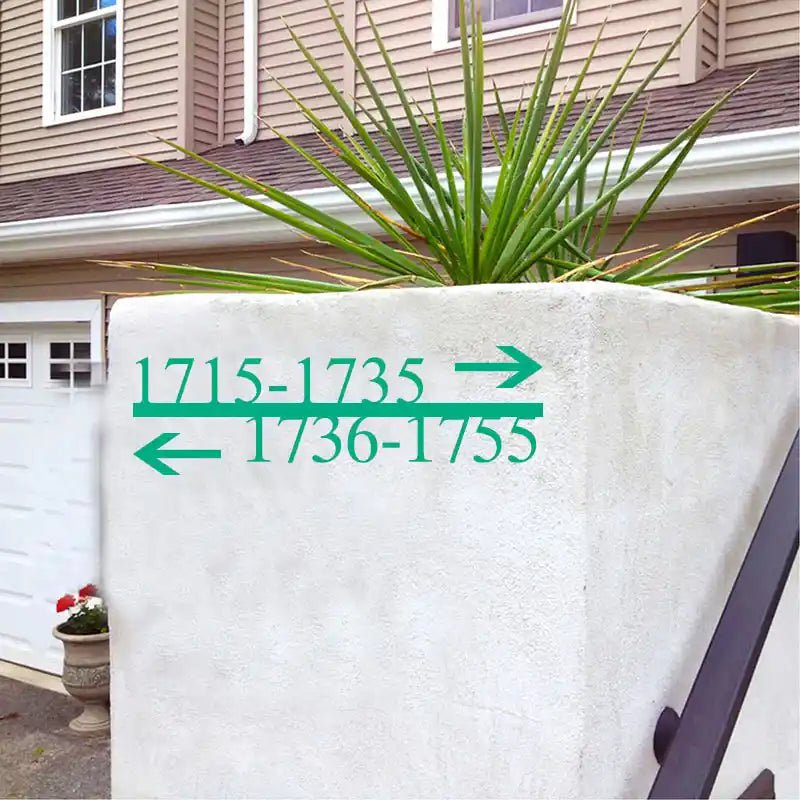 address lights for house commercial-grade metal address signs for apartment buildings