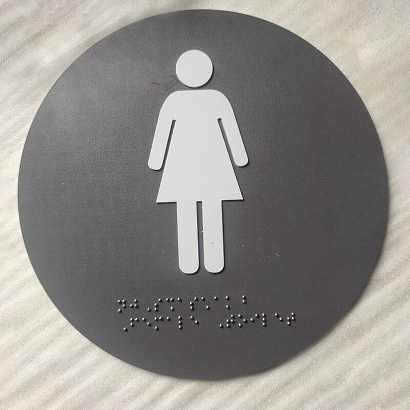 Stainless steel braille signage solutions Braille Sign Braille Signage Manufacturers
