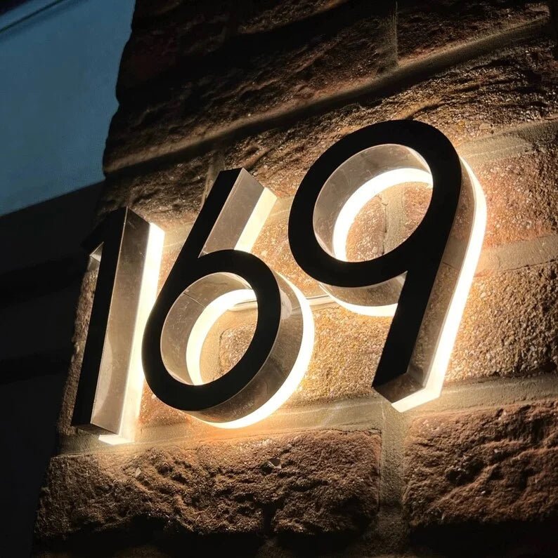 solar lights outdoor for house numbers