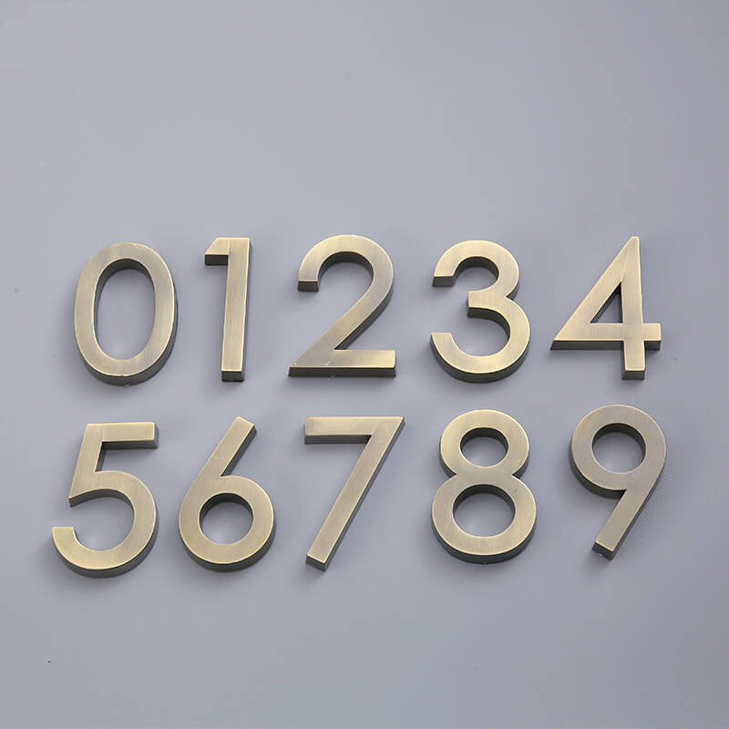 house number signs mailbox numbers